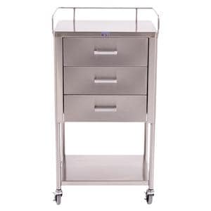 Saturn Anesthesia Utility Table Gray