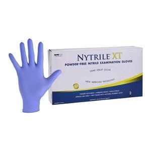 Nytrile XT Nitrile Exam Gloves Medium Periwinkle Blue Non-Sterile