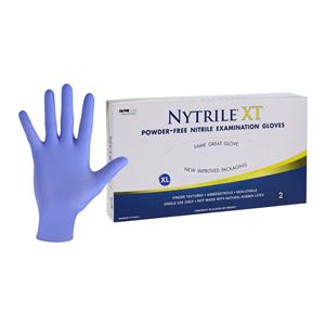 Nytrile XT Nitrile Exam Gloves X-Large Periwinkle Blue Non-Sterile