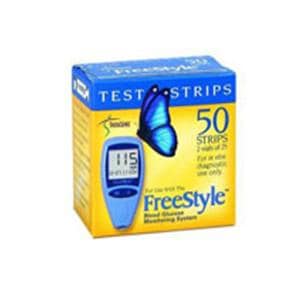 FreeStyle Blood Glucose Test Strip CLIA Waived 12Bx/Ca