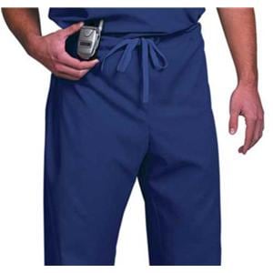 Scrub Pant 65% Polyester / 35% Cotton 1 Pocket X-Small Cobalt Blue Unisex Ea