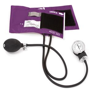 Aneroid Sphygmomanometer Purple Arm Dial Display Ea