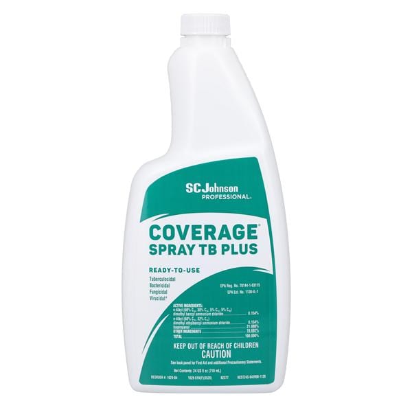 Coverage TB Spray Disinfectant 24 oz 12/Ca