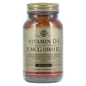 Vitamin D Supplement Softgels 1000IU 100/Bt