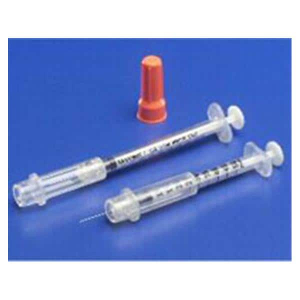 Syringe Needle 1cc 29gx1 2 Magellan U 100 Insulin Safety Shield 50 Bx 10 Bx Ca