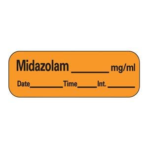 Label Midazolam 600/Rl 600/Rl