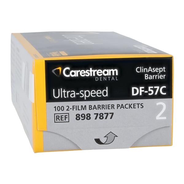 Ultra-Speed Intraoral X-Ray Film DF-57C Size 2 D Speed 100/Bx, 50 BX/CA