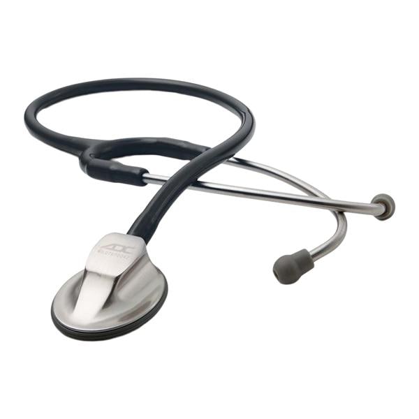 Adscope 615 Clinical Stethoscope Black 22" PVC Y-Tubing Ea