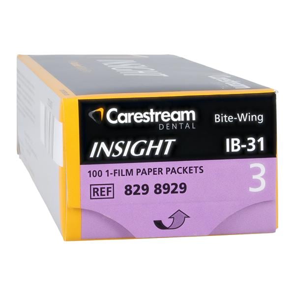 Insight Intraoral Dental Film IB-31 3 F Speed 100/Bx