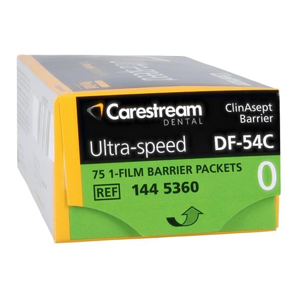 Ultra-Speed Intraoral X-Ray Film DF-54C Size 0 D Speed 75/Bx