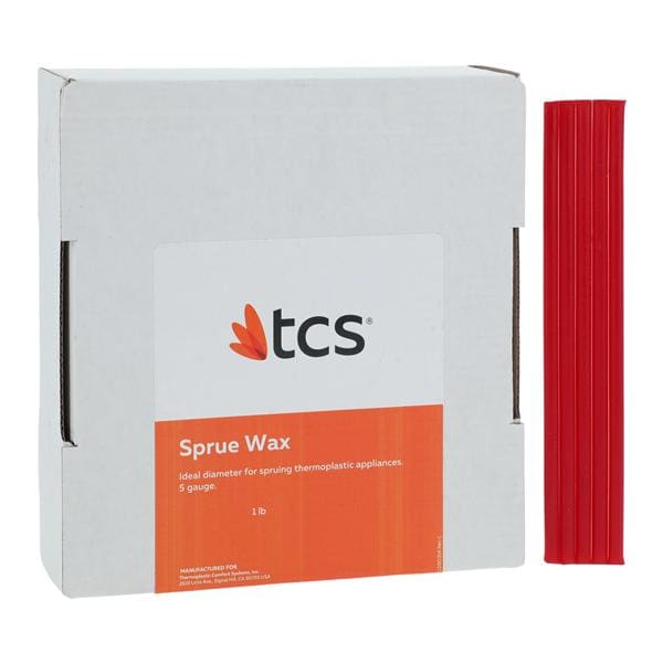 TCS Sprue Wax 1lb/Ea