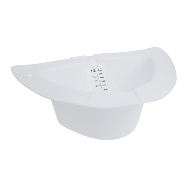 Specimen Measure Collector White Toilet Top Ea