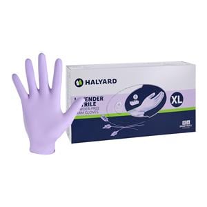 Lavender Nitrile Nitrile Exam Gloves X-Large Lavender Non-Sterile