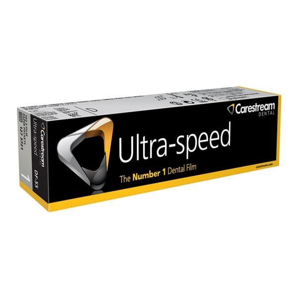 Ultra-Speed Intraoral X-Ray Film DF-55 Size 1 D Speed 100/Bx