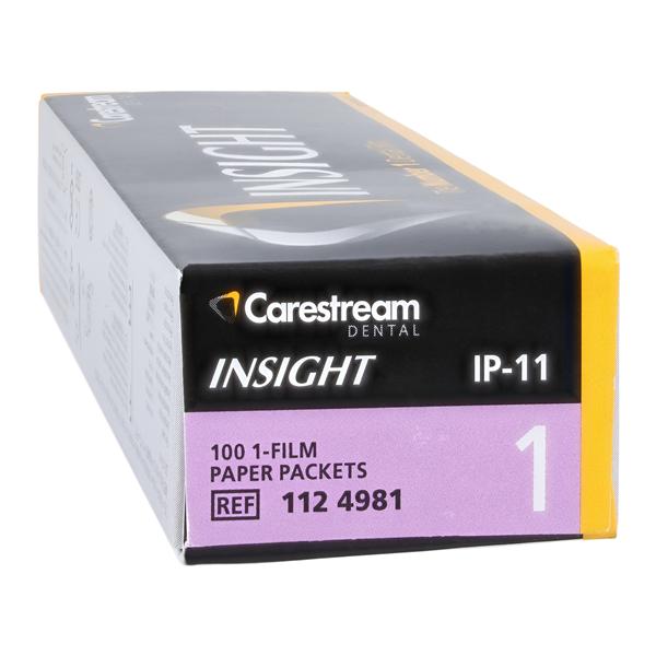 Insight Intraoral Dental Film IP-11 1 F Speed 100/Bx, 40 BX/CA