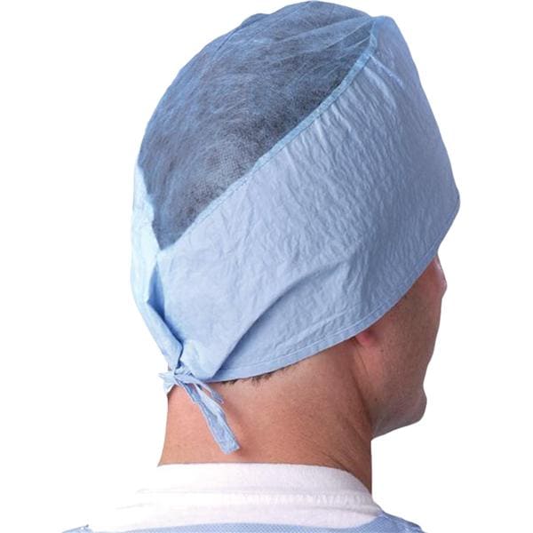 Sheer-Guard Surgeon Cap One Size Fits Most Blue 500/Ca