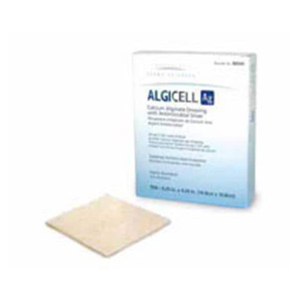 Algicell Ag Calcium Alginate Wound Dressing 2x2" Sterile Non-Adhesive LF