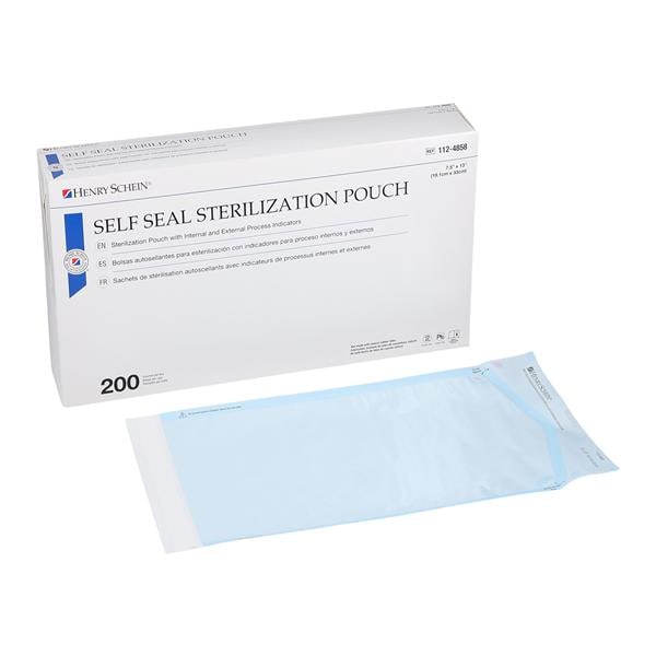 SelfSeal Sterilization Pouch Self Seal 7.5 in x 13 in 200/Bx, 6 BX/CA