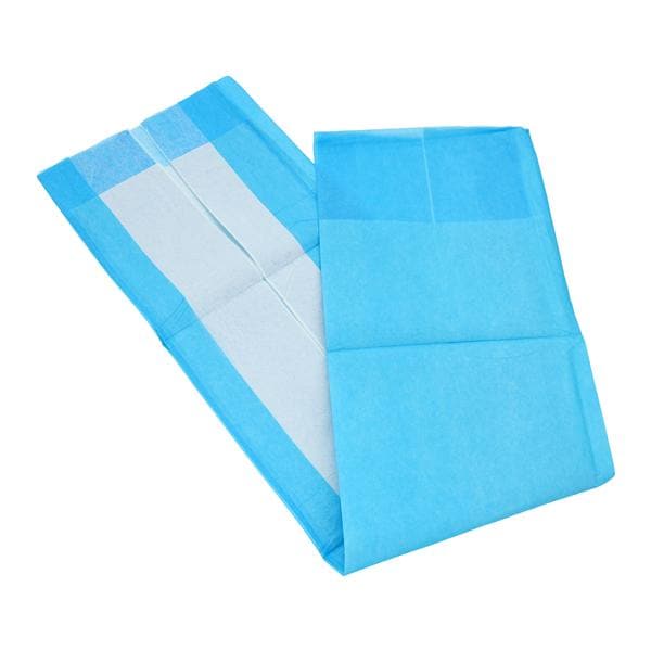 Incontinence Underpad Unisex 17x24" Absorbent White/Blue 300/Ca