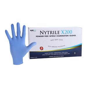 Nytrile X200 Nitrile Exam Gloves Small Blue Non-Sterile