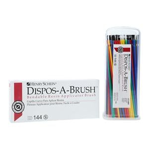 Dispos-a-Brush Bendable Brushes Assorted Assorted Bristles 144/Bx