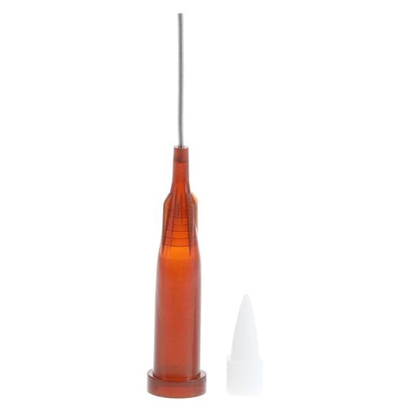 Bendable Needle Tips Amber 20 Gauge 100/Pk