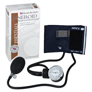 Henry Schein Essentials Economy Aneroid Sphygmomanometer Size 9 Nvy Bl Latex Ea