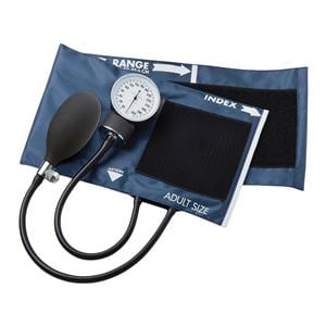 Henry Schein Essentials Economy Aneroid Sphygmomanometer Size 12 Nvy Bl Latex Ea