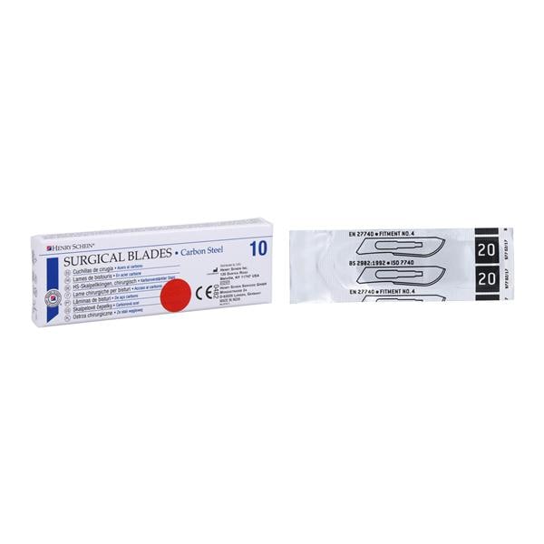 Carbon Steel Non-Sterile Surgical Blade #20 Disposable