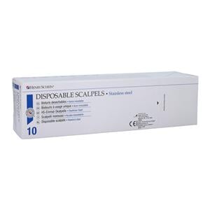 Scalpel Surgical #12 Sterile Disposable 10/Bx