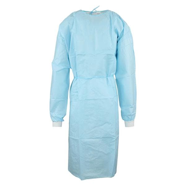 Maxi-Gard Protective Gown SMS Regular Blue 10/Pk