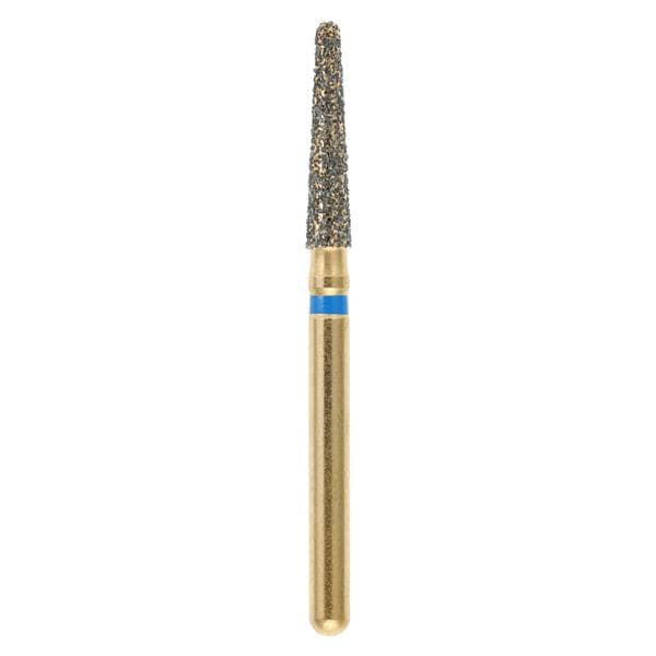 Maxima Gold Diamond Bur Friction Grip Medium G856-018M 5/Pk