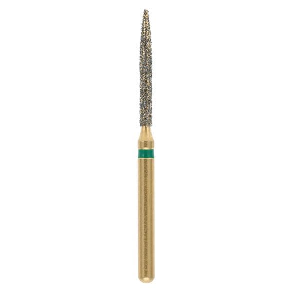 Maxima Gold Diamond Bur Friction Grip Coarse G863-012C 5/Pk