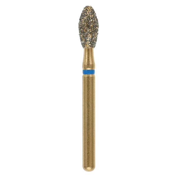 Maxima Gold Diamond Bur Friction Grip Medium G379-023M 5/Pk