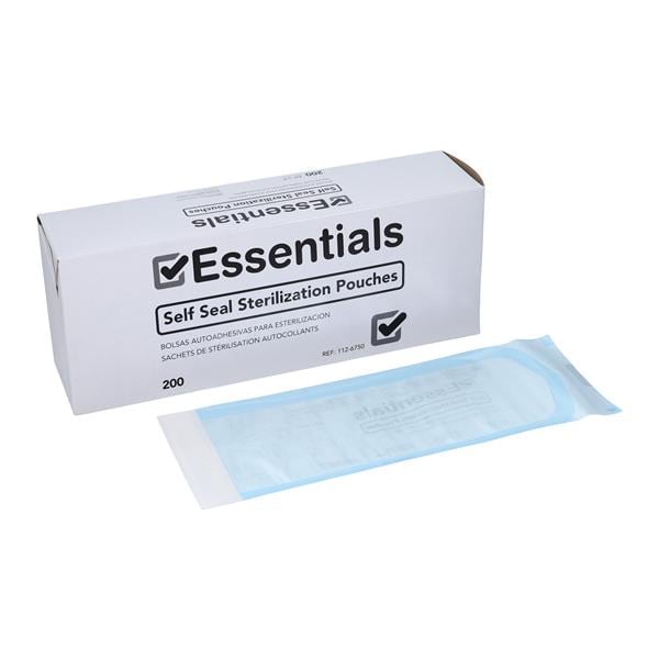 Essentials Self Seal Pouch Self Seal 3.5 in x 9 in 200/Bx