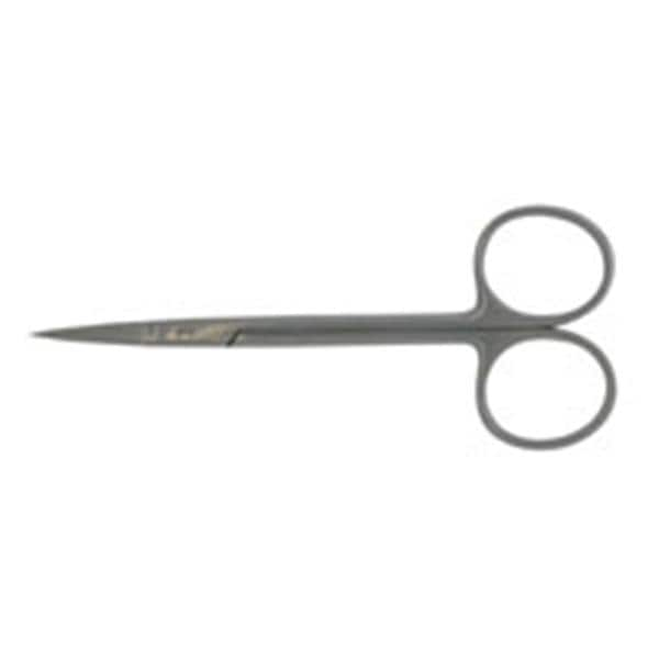 Iris Scissors Curved 4-1/4" Stainless Steel Non-Sterile Reusable Ea