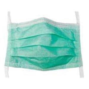 Precept Surgical Mask Anti-Fog Adhesive Green 300/Ca