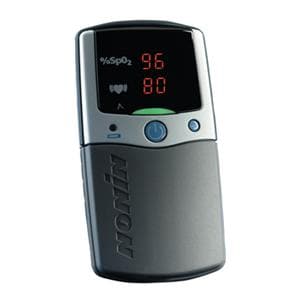 PalmSAT 2500 Handheld Pulse Oximeter Pediatric 4 AA Battery Ea