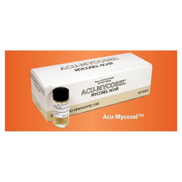 Acu-Mycosel Fungisel Agar 2500mg/kg Vial 24Bt/Pk
