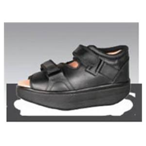 WCS Wound Care Shoe Leather Upper Black X-Small Women 4-4.5