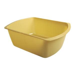 Wash Basin Rectangle Plastic Gold 6qt