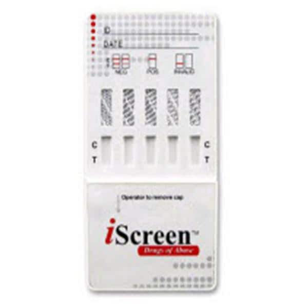 iScreen Drug Screen Test Kit Moderately Complex 25/Bx