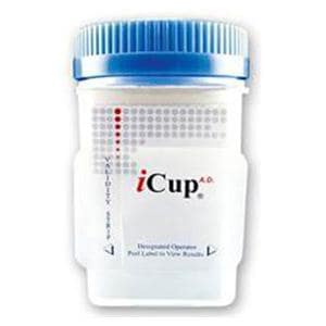 iCup AD Drug Screen Test Kit Moderate Complexity 25/Bx