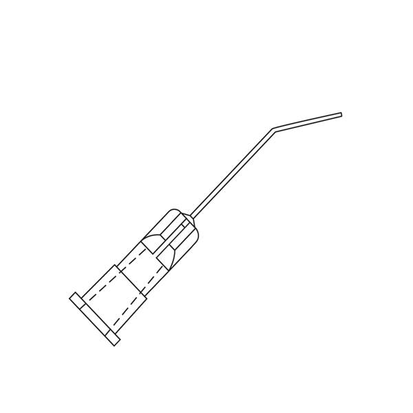 Hydrodissector Cannula Flattened Tip