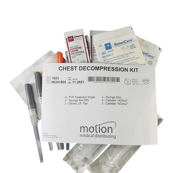 Chest Decompression Kit Ea, 10 EA/CA