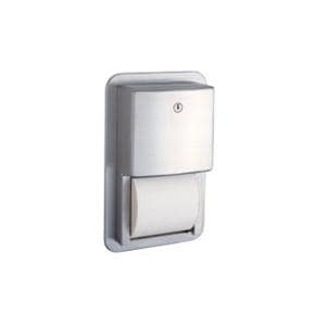 Dispenser Toilet Tissue Contura Series Stainless Steel Satin Finish Ea