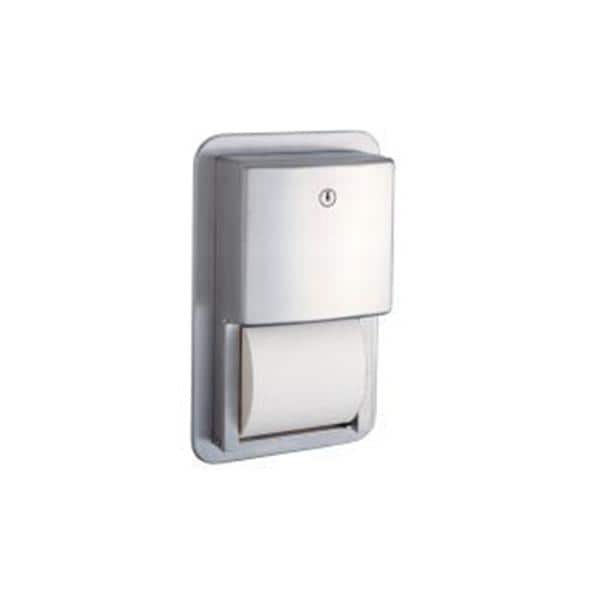 Contura Series Toilet Tissue Dispenser Stainless Steel Satin Finish Ea