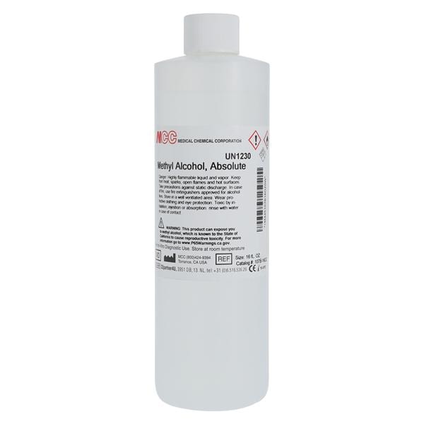 Methanol Reagent Absolute 16oz Ea