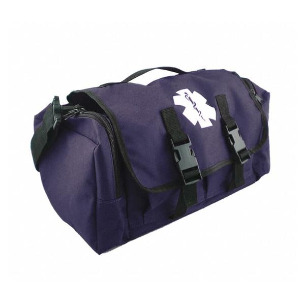 Cab Bag 13x9x6" Navy Zipper/Buckle Closure Top Handle/Shoulder Strap