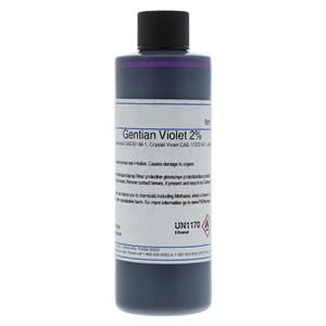 Gentian Violet Stain 2% 4oz Ea